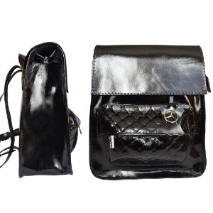 Mochila de Cuero - Negro Mochila de Cuero - Negro