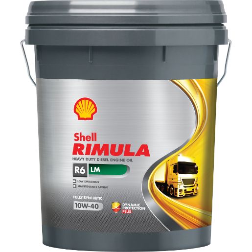 10W 40 - ACEITE RIMULA - R6 LM - 20 LITROS