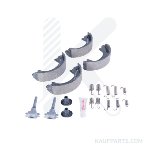 Zapata De Freno Trasera Mercedes Benz para Sprinter 314, 315, 415, 515, 516, 517, 519, 906