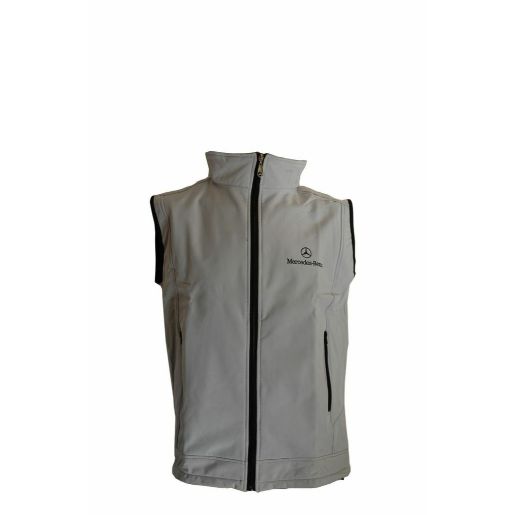 Chaqueta hombre softshell gris hielo sin manga