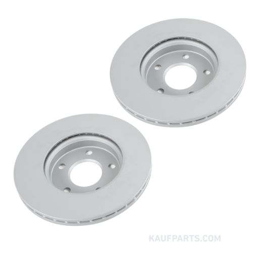 Disco De Freno - Eje Delantero Zimmermann Para Mercedes-Benz A 170 C, Clase A, Clase B