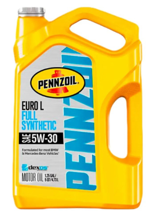 Aceite Pennzoil Euro L 5w30 (4,7 Lts) " 30 Años"