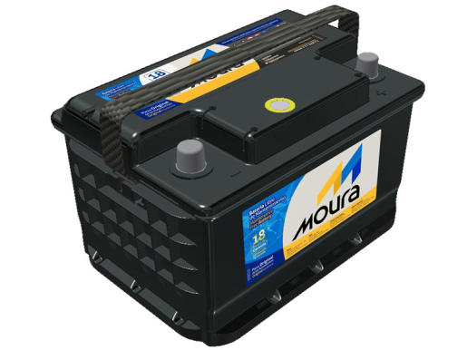 Bateria 12V 72AH 650 cca Borne Positivo Derecho - Moura