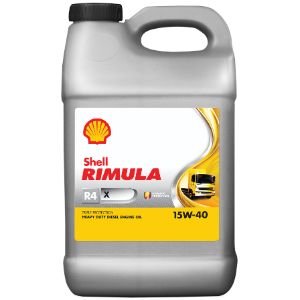 Aceite Rimula R4 X 15W-40 Shell 9,5Lts (2) para Vehículos Diesel
