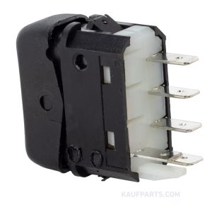 Interruptor 24v Negro Kostal para Mercedes-Benz LO, O 500, OF, OH, OHL
