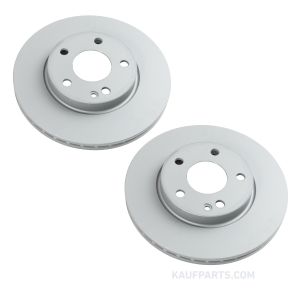 Disco De Freno - Eje Delantero Zimmermann Para Mercedes-Benz A 170 C, Clase A, Clase B