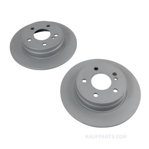 Discos Freno Traseros Zimmermann para Mercedes-Benz Clase C 180, C 200, C 250