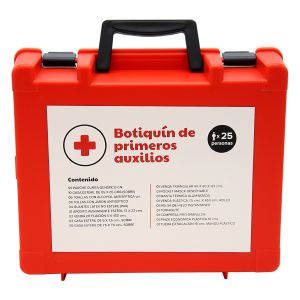 Botiquín minero caja roja
