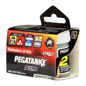 Pegatanke de acero soldadura fría
