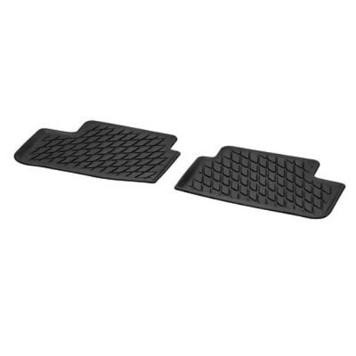 Pisos De Goma Trasero - Clase Glc Mercedes Benz Para Mercedes-Benz AMG GLC 43 4matic, Clase C, Clase Glc, Clase Glc Coupe, Clase Glc43 Coupe, GLC 220 D 4matic, GLC 220 D 4matic Coupe