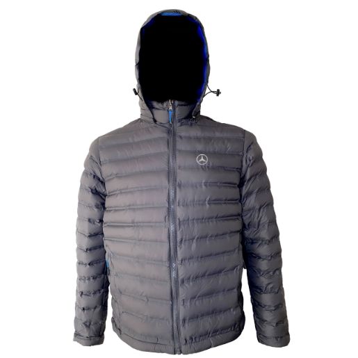 Chaqueta hombre thermaloft ripstop gris