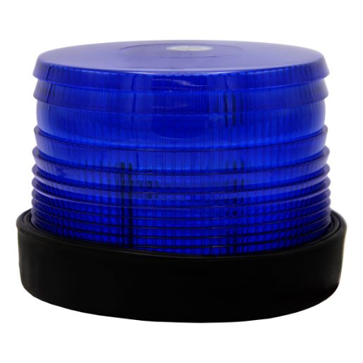 Baliza azul con perno