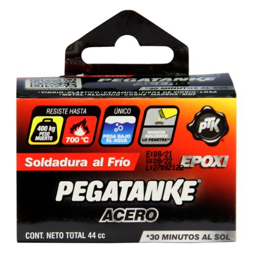 Pegatanke de acero soldadura fría