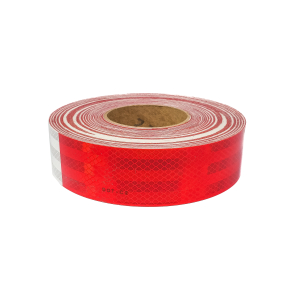 Cinta Reflectante 3M Rojo/Blanco X 45,7M